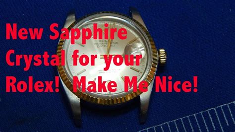 plastic rolex watch|rolex sapphire crystal replacement cost.